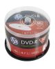 DVD-R lemez, nyomtatható, 4,7GB, 16x, 50 db, hengeren, HP