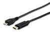 talakt kbel, USB-C-USB MicroB 2.0, 1m, EQUIP