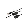 USB 2.0 hosszabbt kbel, aktv, 5 m, EQUIP