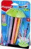 Filctoll készlet, 2,8 mm, elhagyhatatlan kupakos, MAPED