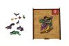 Puzzle, fa, A4, 90 darabos, PANTA PLAST