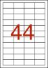 Etikett, univerzális, 48,5x25,4 mm, APLI, 1100 etikett/csomag