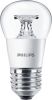 LED izzó, E27, kis gömb, P45, 5.5W, 470lm, 2700K, PHILIPS