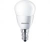 LED izzó, E27, csillár, 7W, 830lm, 230V, 4000K, P48, PHILIPS