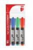 Alkoholos marker készlet, 1-4 mm, vágott, ICO