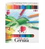 Színes ceruza készlet, hatszögletű, ICO