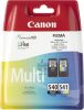 CL-541/PG-540 Tintapatron multipack Pixma MG2150, 3150 nyomtatókhoz,CANON, b+c, 2*180 oldal