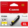 CLI-571YXL Tintapatron Pixma MG5750, 6850,7750 nyomtatkhoz, CANON, srga, 11 ml