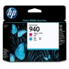 C4901AE Tintapatron fej OfficeJet Pro 8000, 8500 nyomtatókhoz, HP 940, cián, magenta
