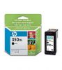 CB336EE Tintapatron DeskJet D4260, OfficeJet J5780 nyomtatókhoz, HP 350xl, fekete, 25ml