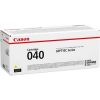 CRG-040 Lézertoner i-SENSYS LBP710cx, LBP712cx nyomtatókhoz, CANON, sárga, 5,4k