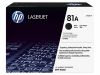 CF281A Lzertoner LaserJet Enterprise M604n, MFP M630f nyomtatkhoz, HP 81A, fekete, 10,5k