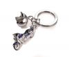 Kulcstartó, 2 charm dísszel, SWAROVSKI® kristályokkal, TROIKA