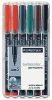 Alkoholos marker készlet, OHP, 0,4 mm, STAEDTLER