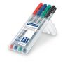 Alkoholmentes marker készlet, OHP, 1 mm, STAEDTLER