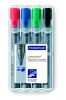 Flipchart marker készlet, 2-5 mm, vágott, STAEDTLER