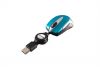 Egér, vezetékes, optikai, kisméret, USB, VERBATIM